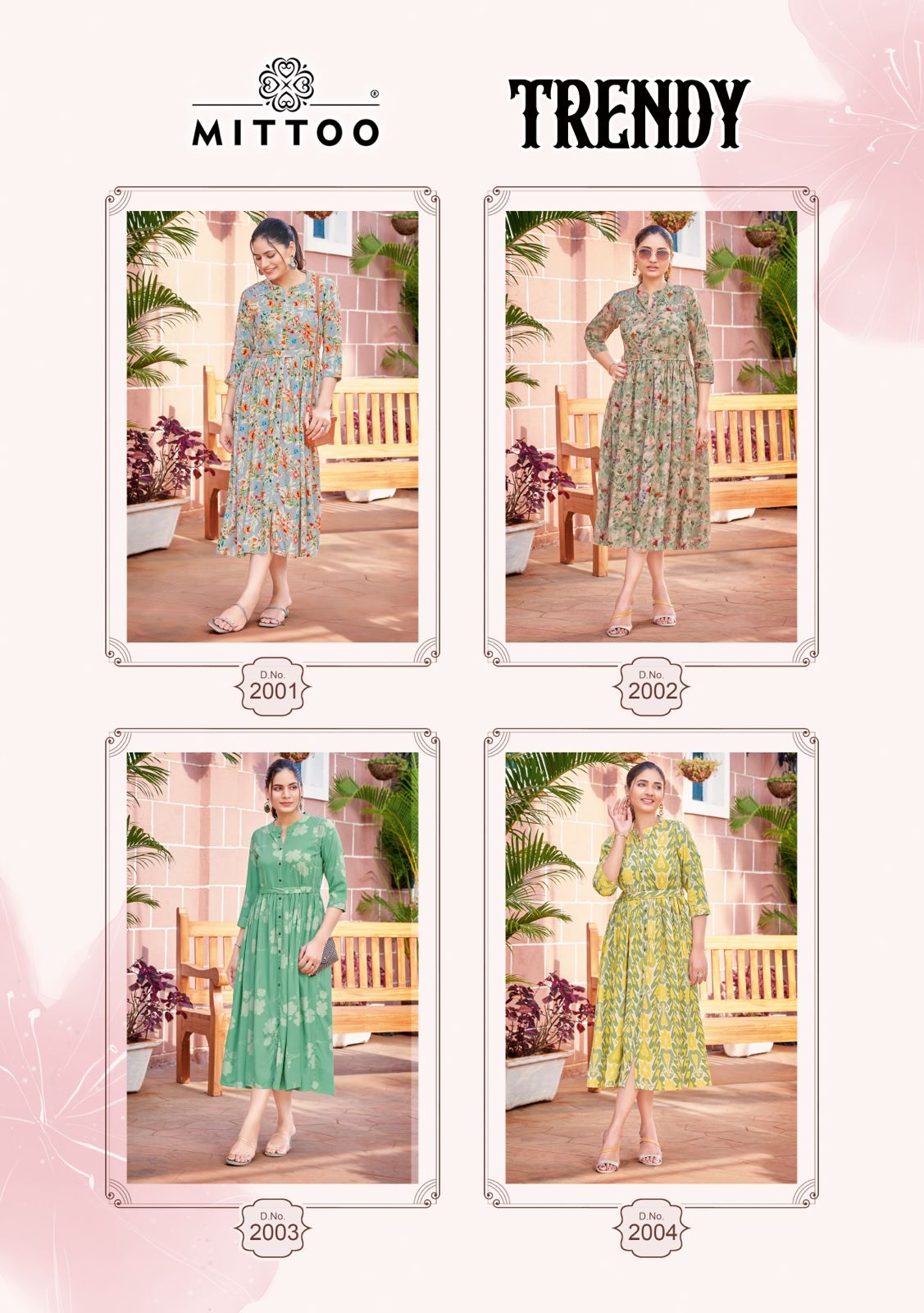 Trendy By Mittoo Rayon Printed Party Wear Kurtis Wholesale Price In Surat